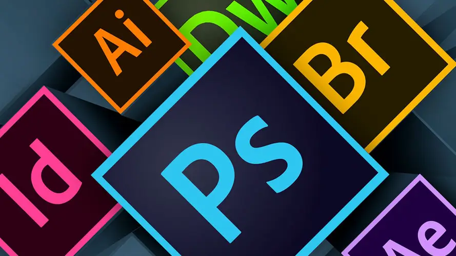 Popular graphic design tools and software used for logo design, branding, web design, UI UX design, and visual content creation